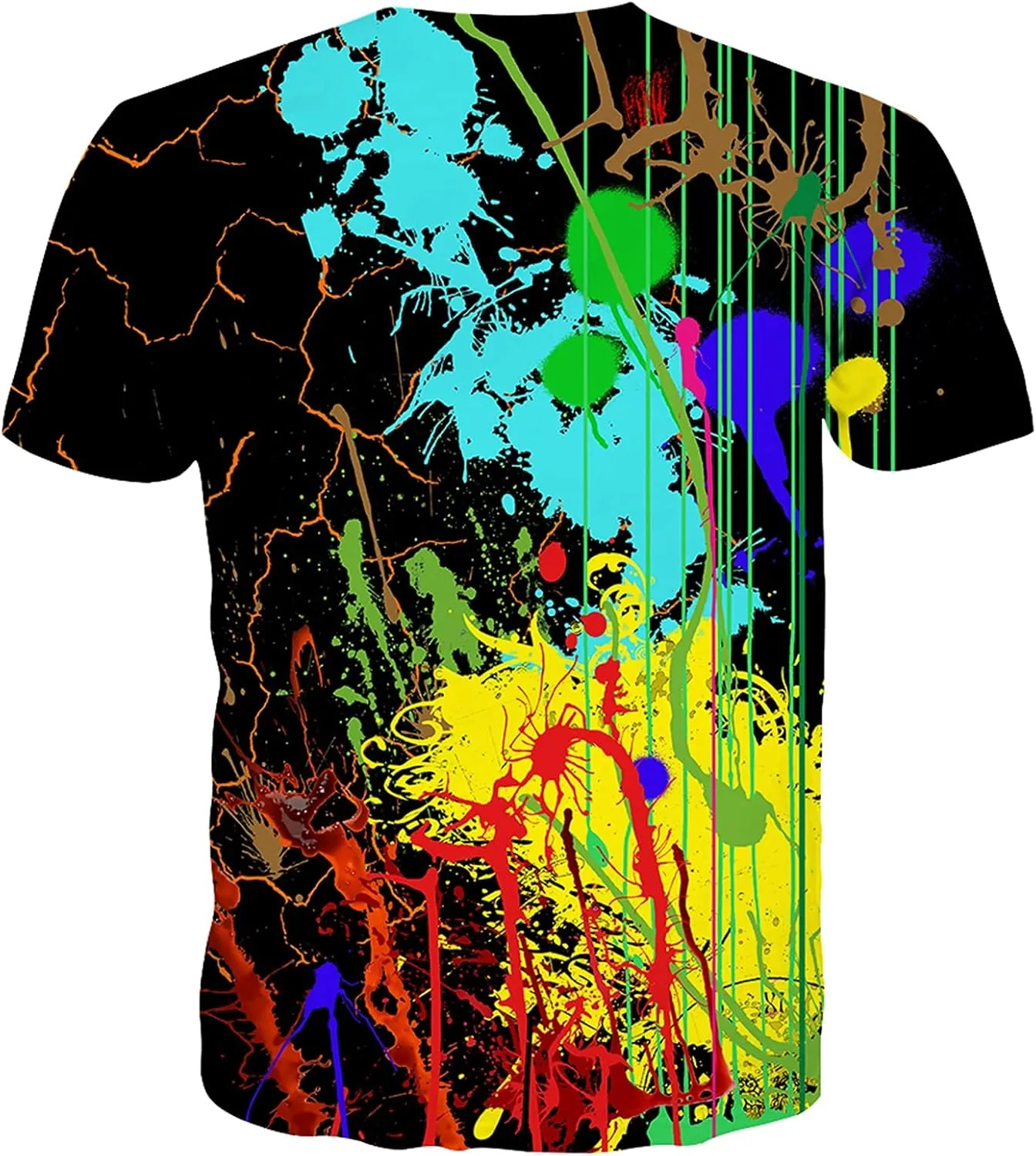 Mens Women Shirts 3D Printed T-Shirt Unisex Casual Short Sleeve Tops Tees for Adult