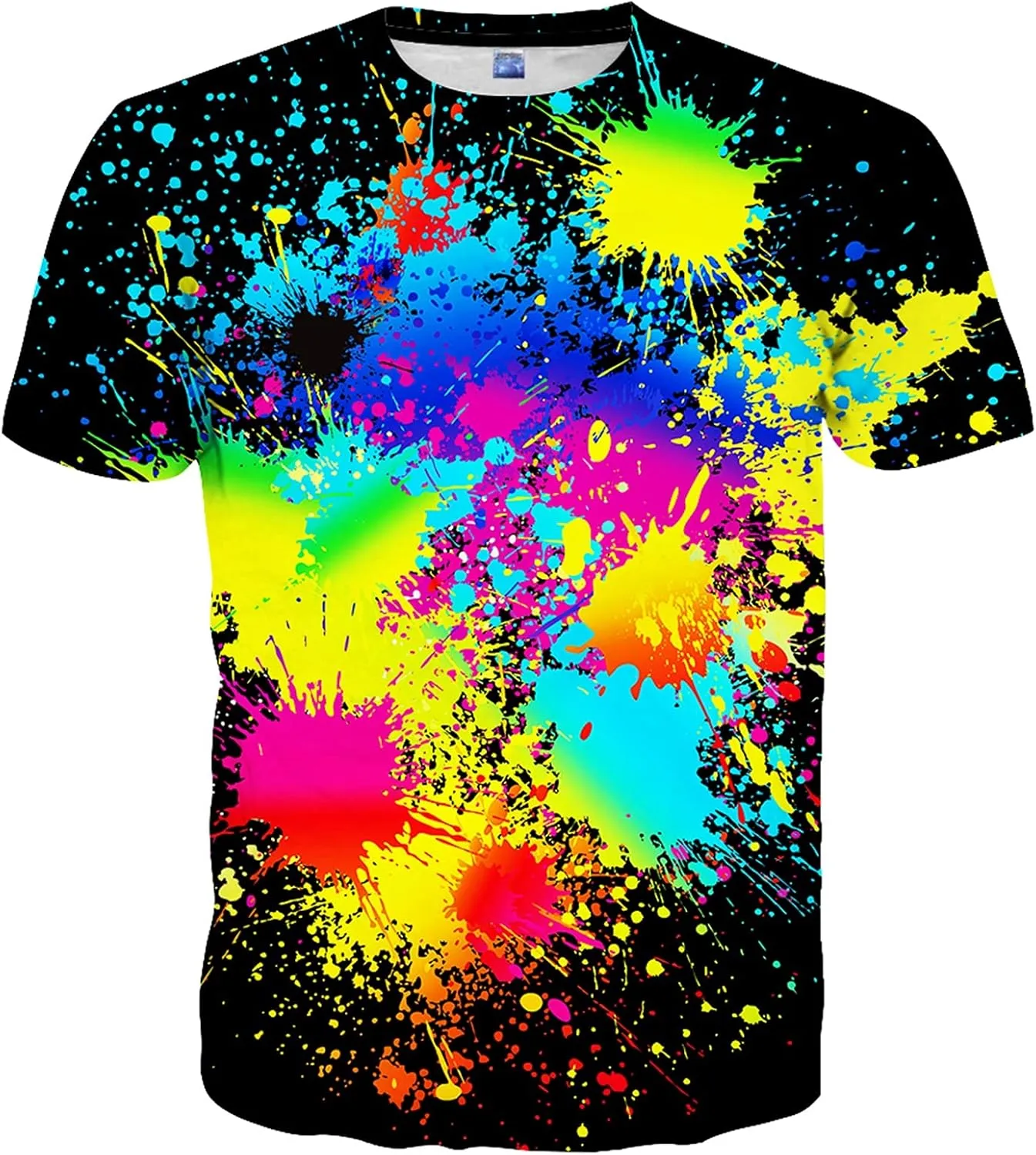 Mens Women Shirts 3D Printed T-Shirt Unisex Casual Short Sleeve Tops Tees for Adult