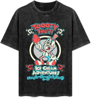 Mens Womens Oversized T Shirts Loose Fit Vintage Washed Tee Short Sleeve Novelty Shirt Top