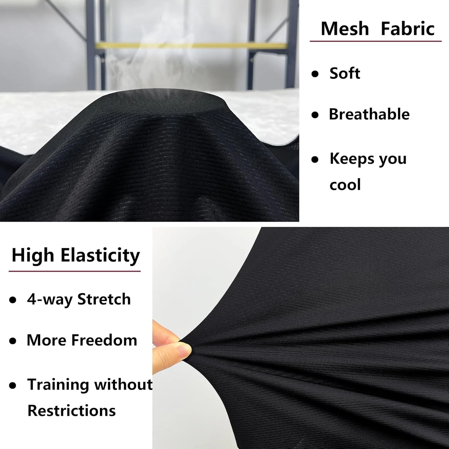 Men's Workout Stringer Tank Tops Mesh Quick Dry Y-Back Tops Muscle Athletic Shirts for Gym