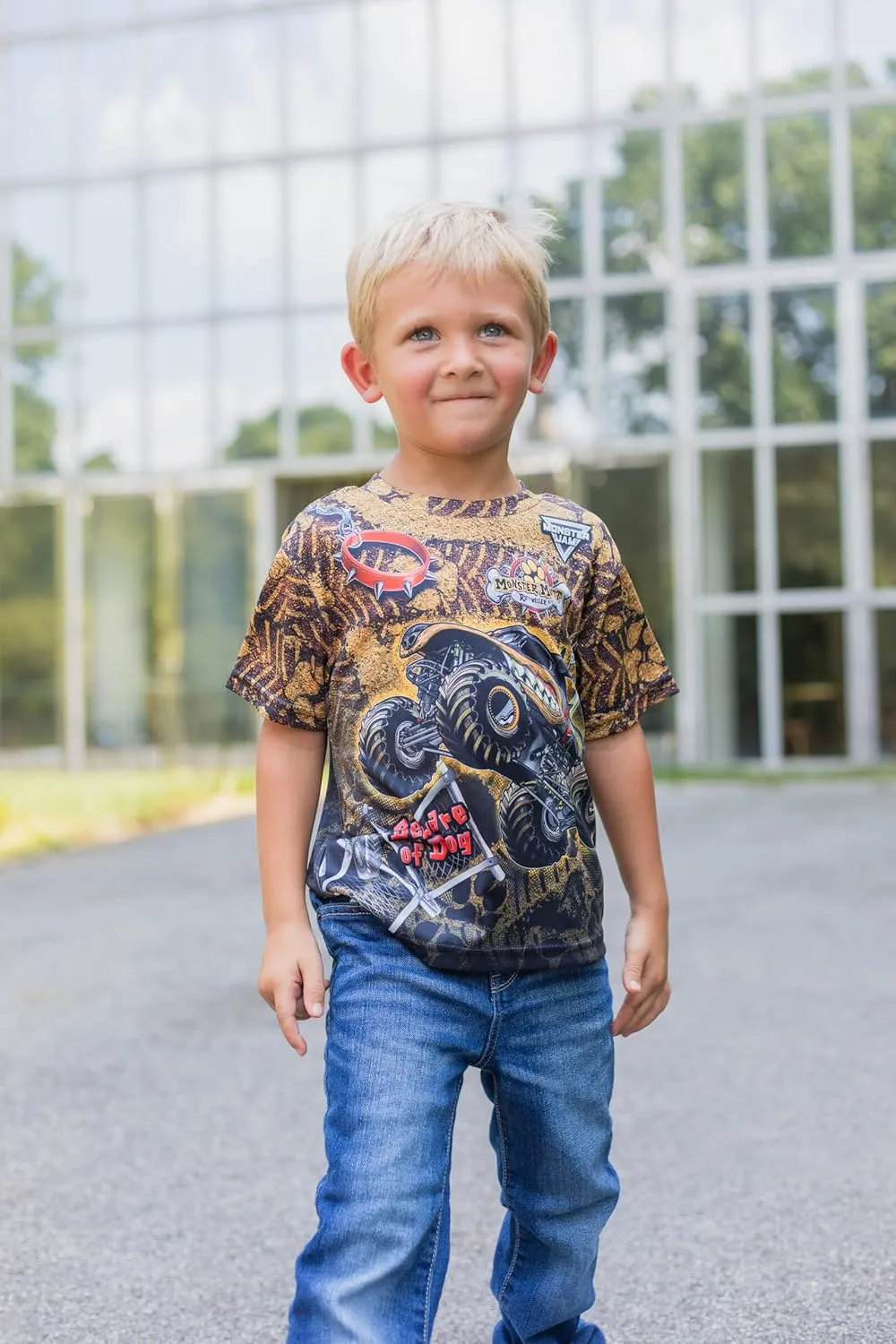 Monster Jam Matching Family T-Shirt Toddler to Adult Grave Digger El Toro Loco Megalodon