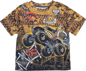 Monster Jam Matching Family T-Shirt Toddler to Adult Grave Digger El Toro Loco Megalodon
