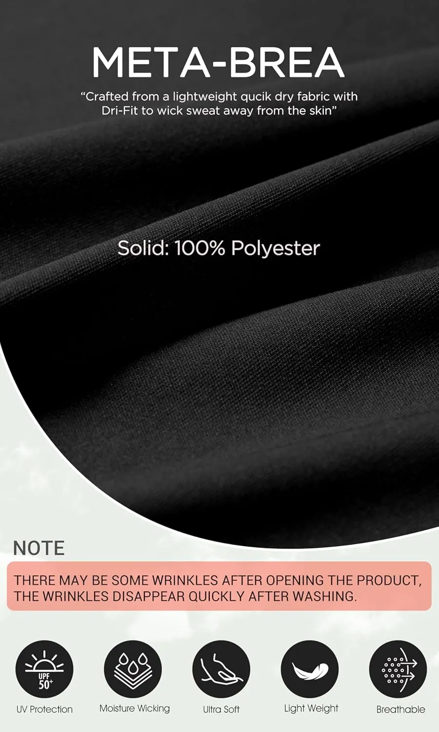 ODODOS Men's Quick Dry Athletic Tank Tops UPF 50  Sun Protection SPF Workout Sleeveless Muscle Shirts