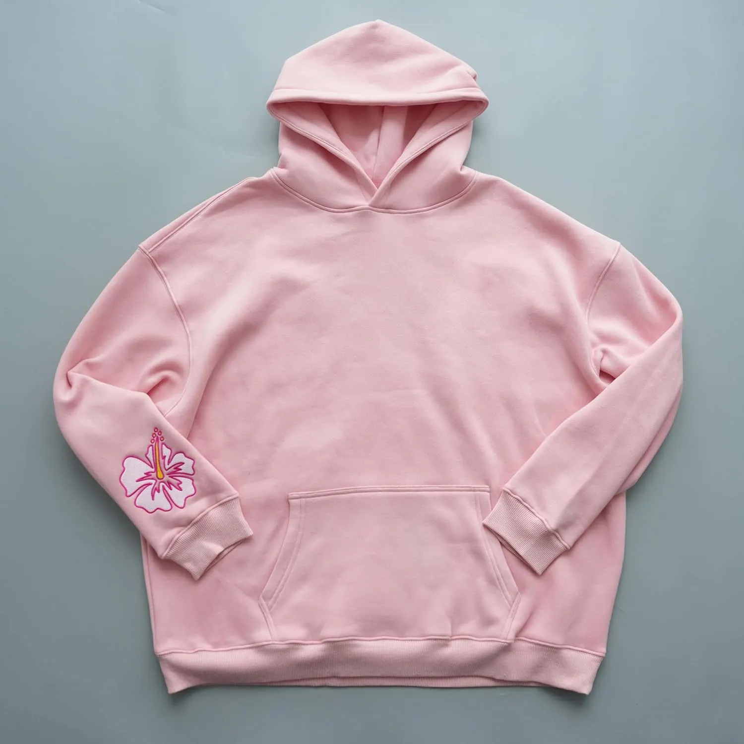 Oversized Graphic Hoodies for Teen Girl Women Cute Y2k Letter Flower Pullover Tops Aesthetic Preppy Sweatshirts