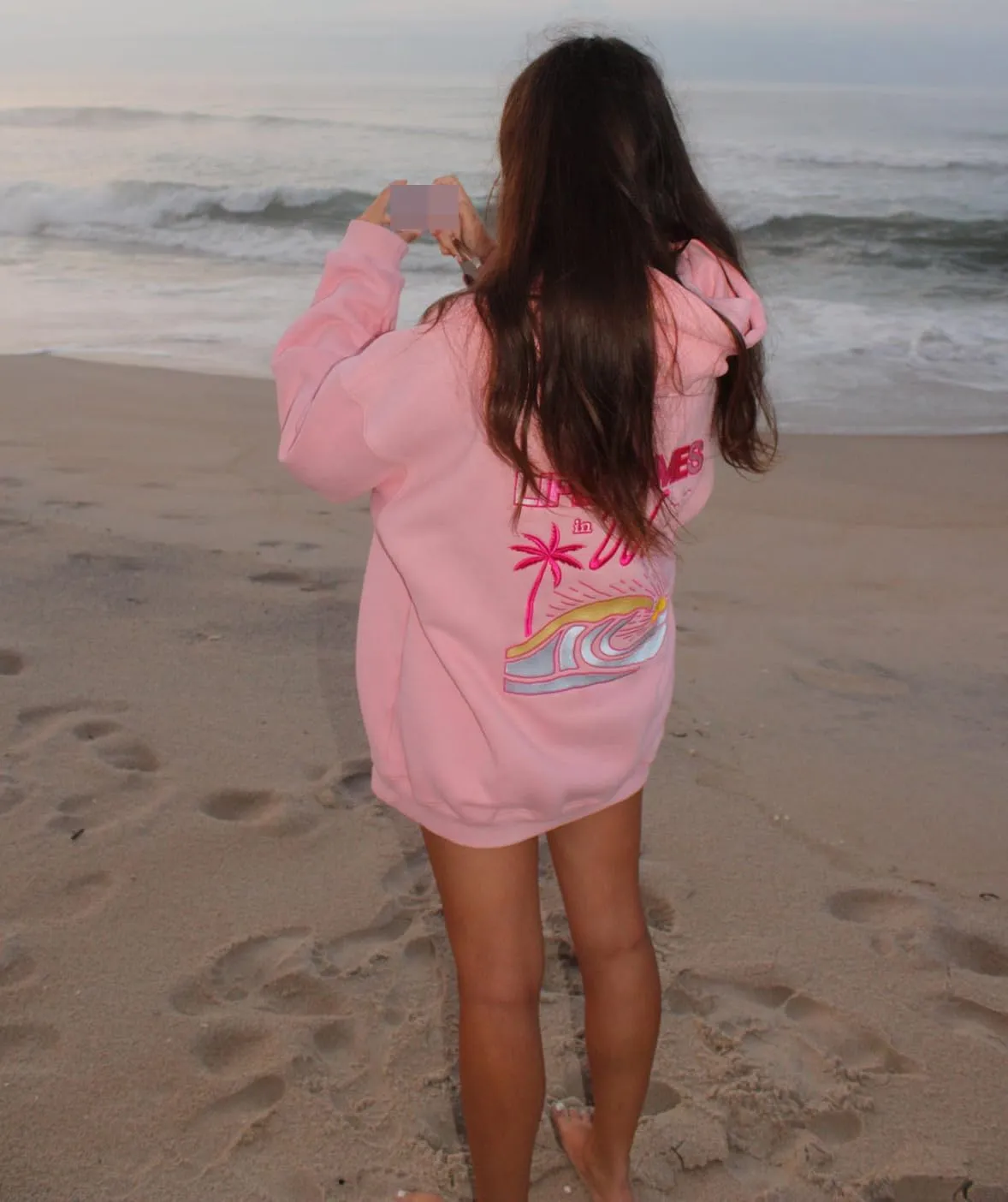 Oversized Graphic Hoodies for Teen Girl Women Cute Y2k Letter Flower Pullover Tops Aesthetic Preppy Sweatshirts