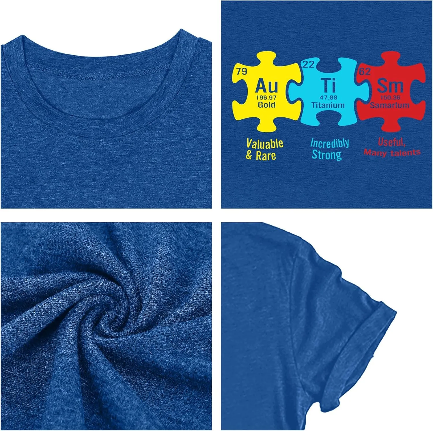 Plus Size Autism Shirt for Women Be Kind Autism Tshirt Autism Heart Graphic Tees Autism Accept Tops