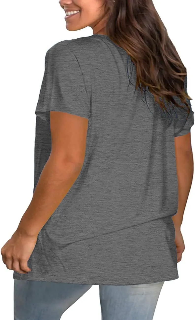 Plus Size Be Kind Shirts Womens Graphic Tees Tshirt Short Sleeve Summer Tunic Tops