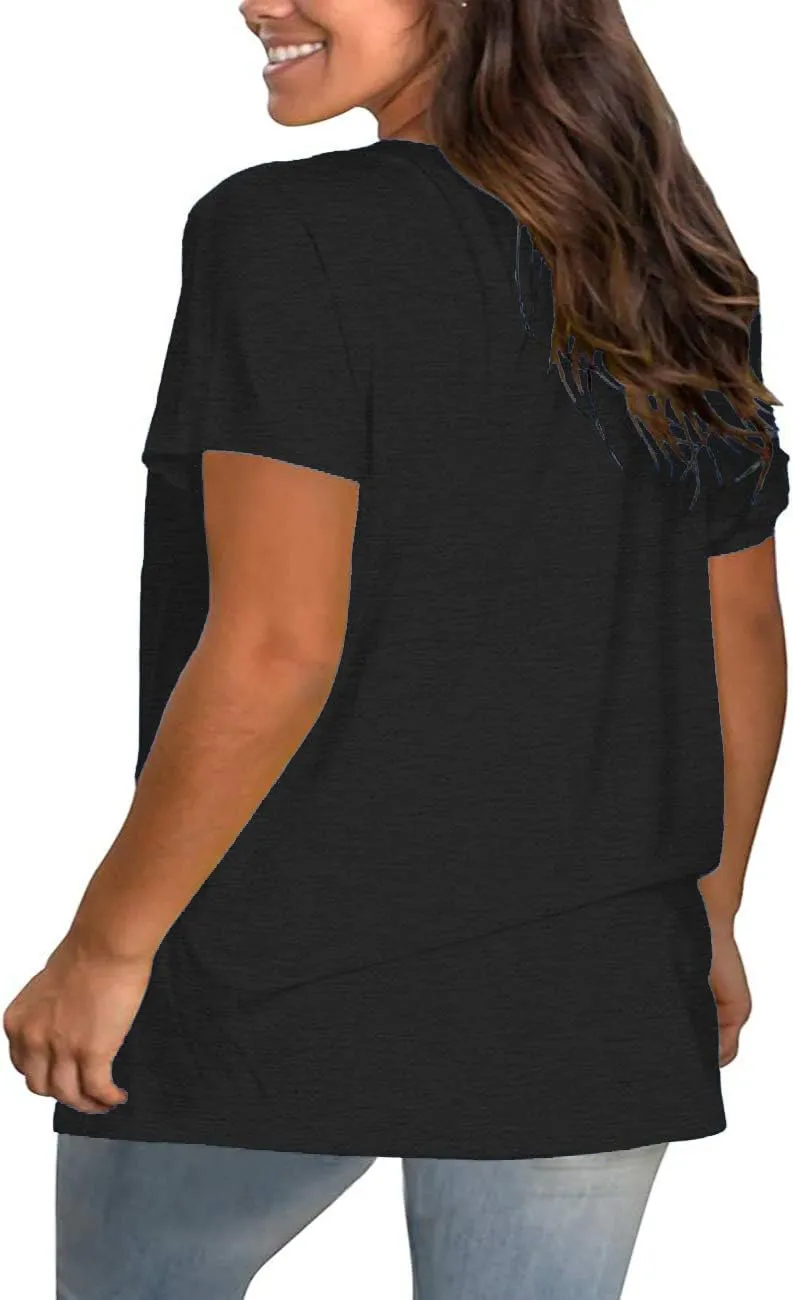Plus Size Be Kind Shirts Womens Graphic Tees Tshirt Short Sleeve Summer Tunic Tops