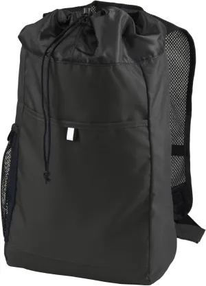 Port Authority Hybrid Backpack. BG211, Black/ Black, OSFA