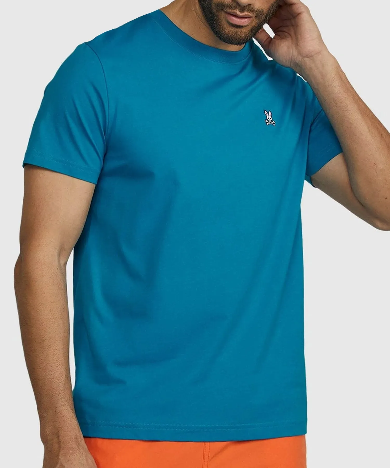 Psycho Bunny Classic Crew Tee - Blue Clay