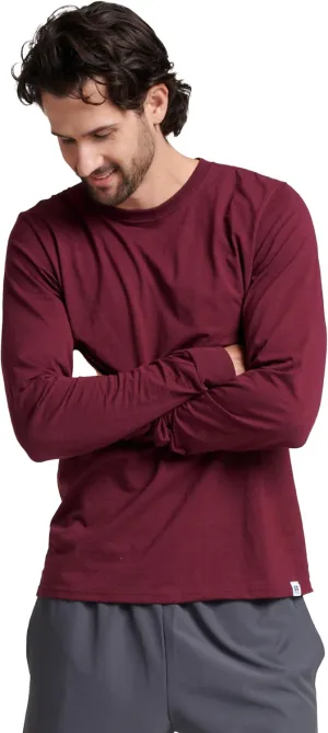 Russell Athletic Men's Dri-Power Long Sleeve Tees, Moisture Wicking, Odor Protection, UPF 30 