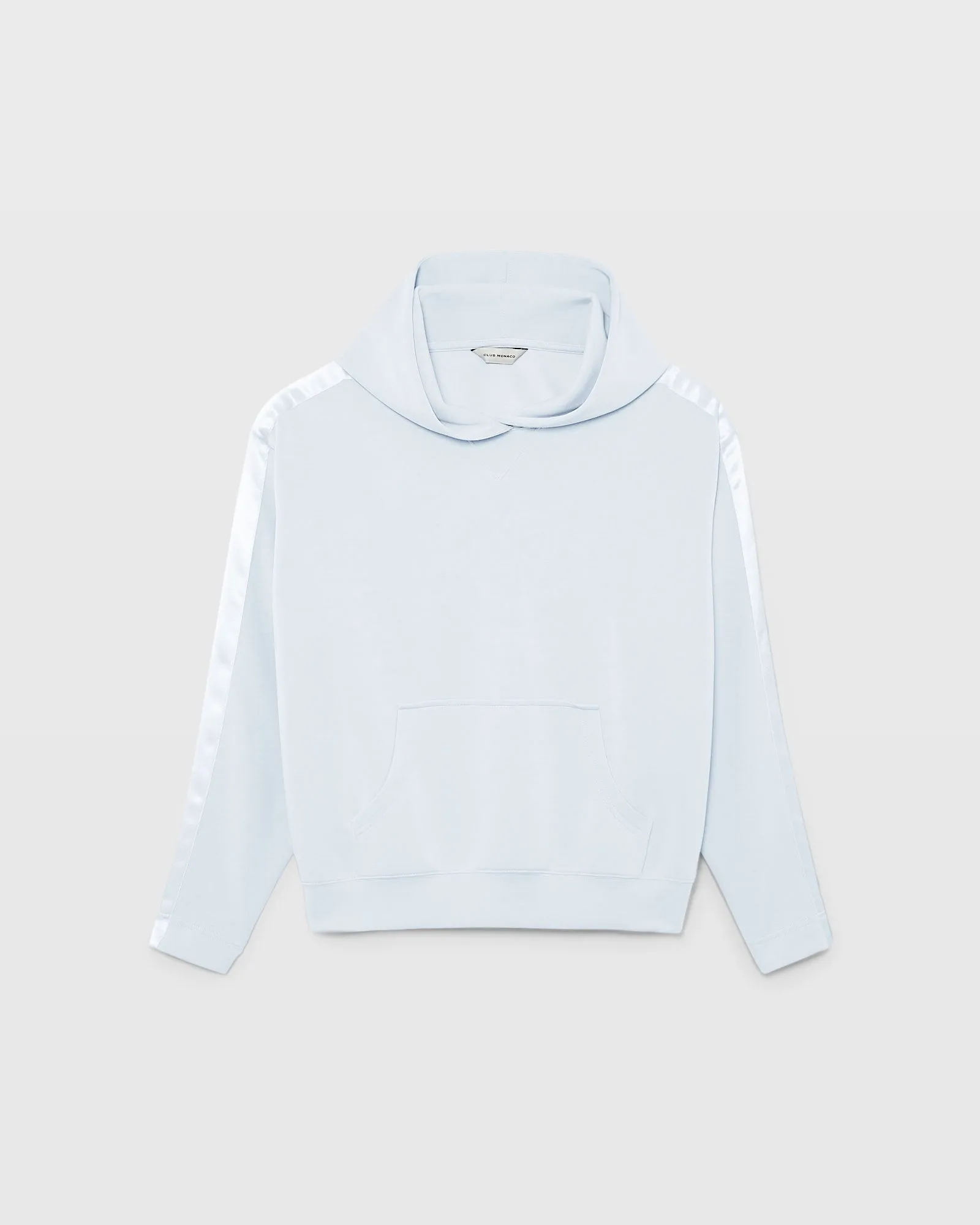 Satin Stripe Hoodie