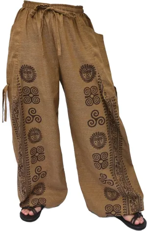Siamrose Casual Yoga Harem Pants Men Women Baggy Lounge Trousers, 2 Pockets Adjustable Length