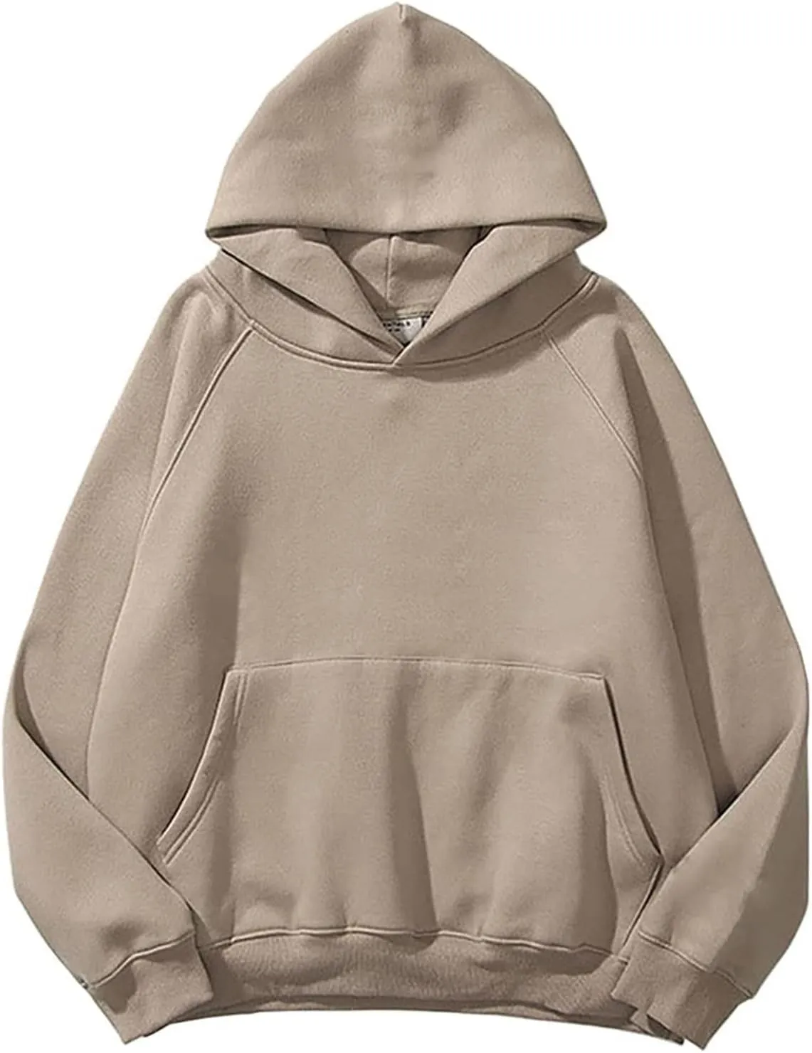 Solid Hoodies for Women Oversized Raglan Long Sleeve Pullover Top Casual Loose Sports Sweatshirt with Pockets