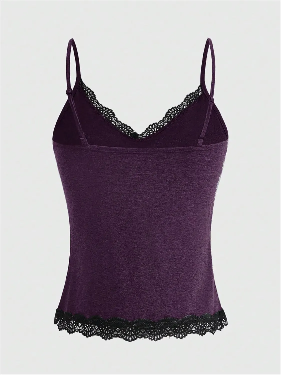 SOLY HUX Women's Plus Size Sexy Lace Tank Tops Y2K Gothic Tops Sleeveless Going Out Clubwear