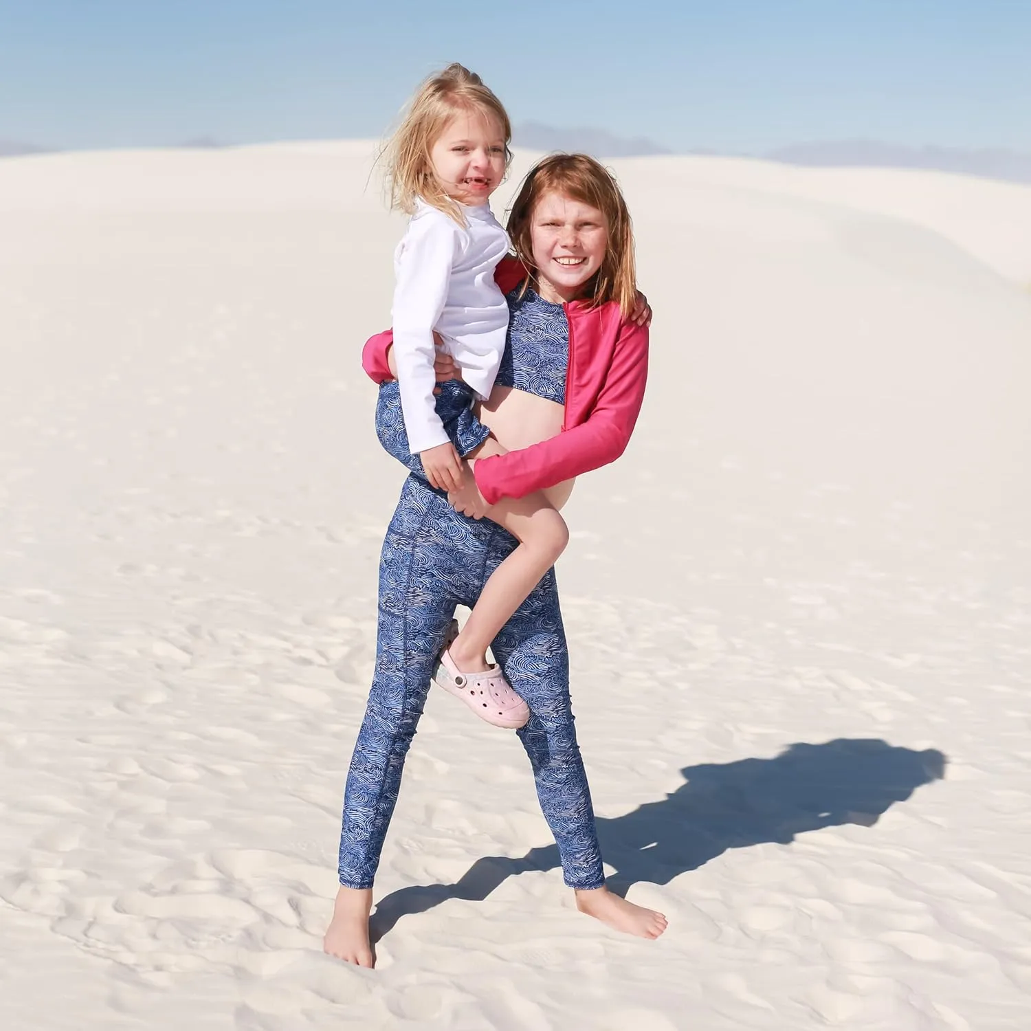SwimZip Swim Leggings - UPF 50  Swim Pants - Baby, Toddler, Little and Big Kids