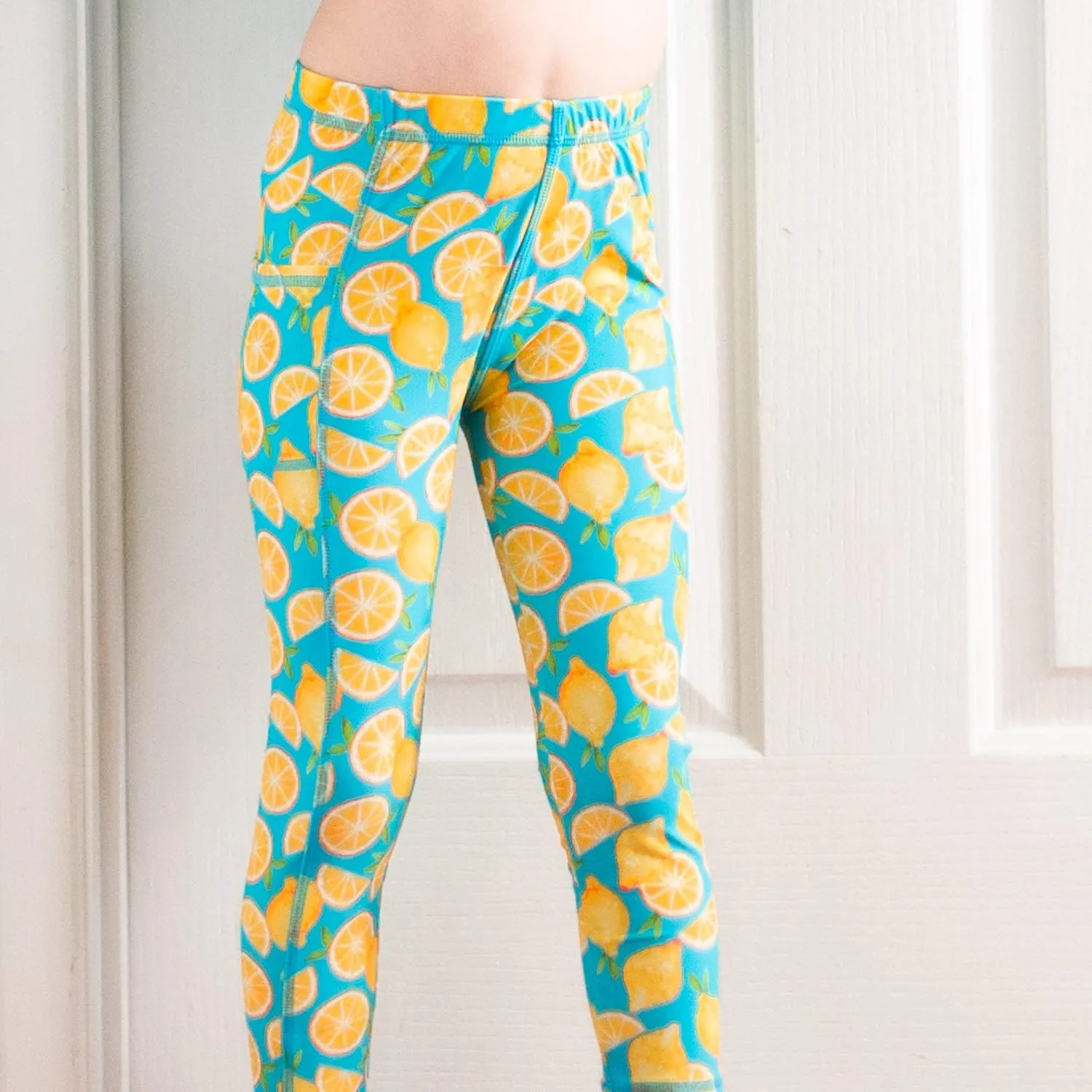 SwimZip Swim Leggings - UPF 50  Swim Pants - Baby, Toddler, Little and Big Kids