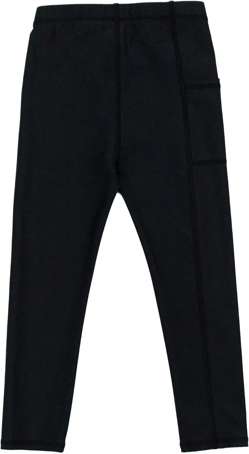 SwimZip Swim Leggings - UPF 50  Swim Pants - Baby, Toddler, Little and Big Kids