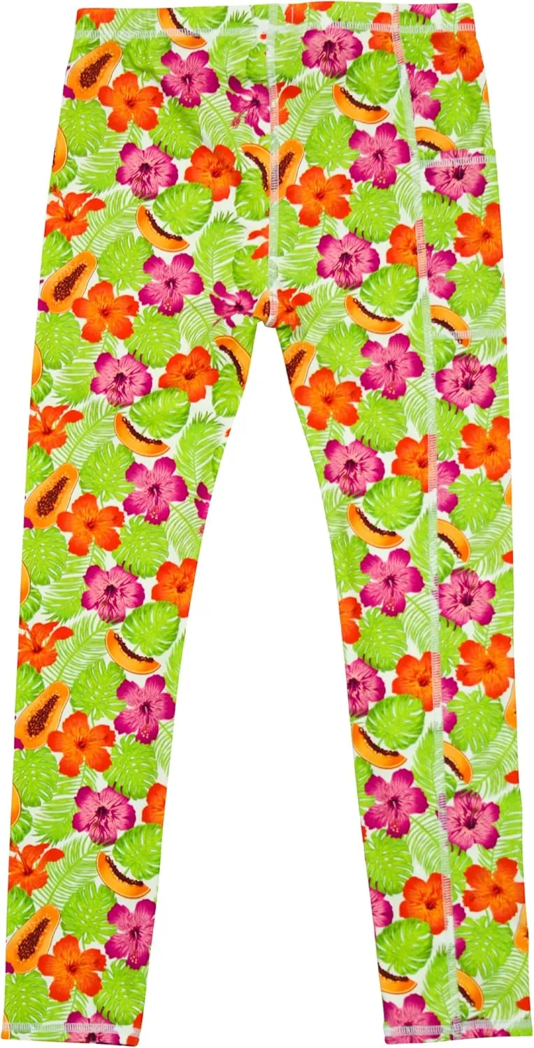 SwimZip Swim Leggings - UPF 50  Swim Pants - Baby, Toddler, Little and Big Kids