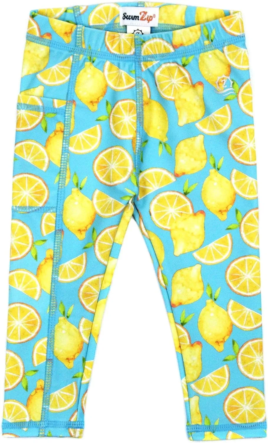 SwimZip Swim Leggings - UPF 50  Swim Pants - Baby, Toddler, Little and Big Kids