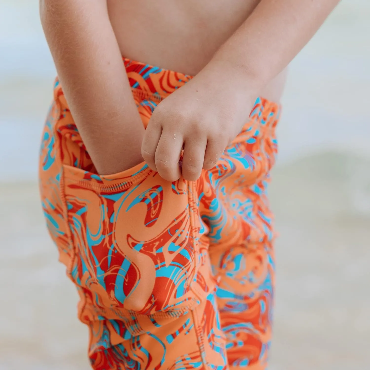 SwimZip Swim Leggings - UPF 50  Swim Pants - Baby, Toddler, Little and Big Kids