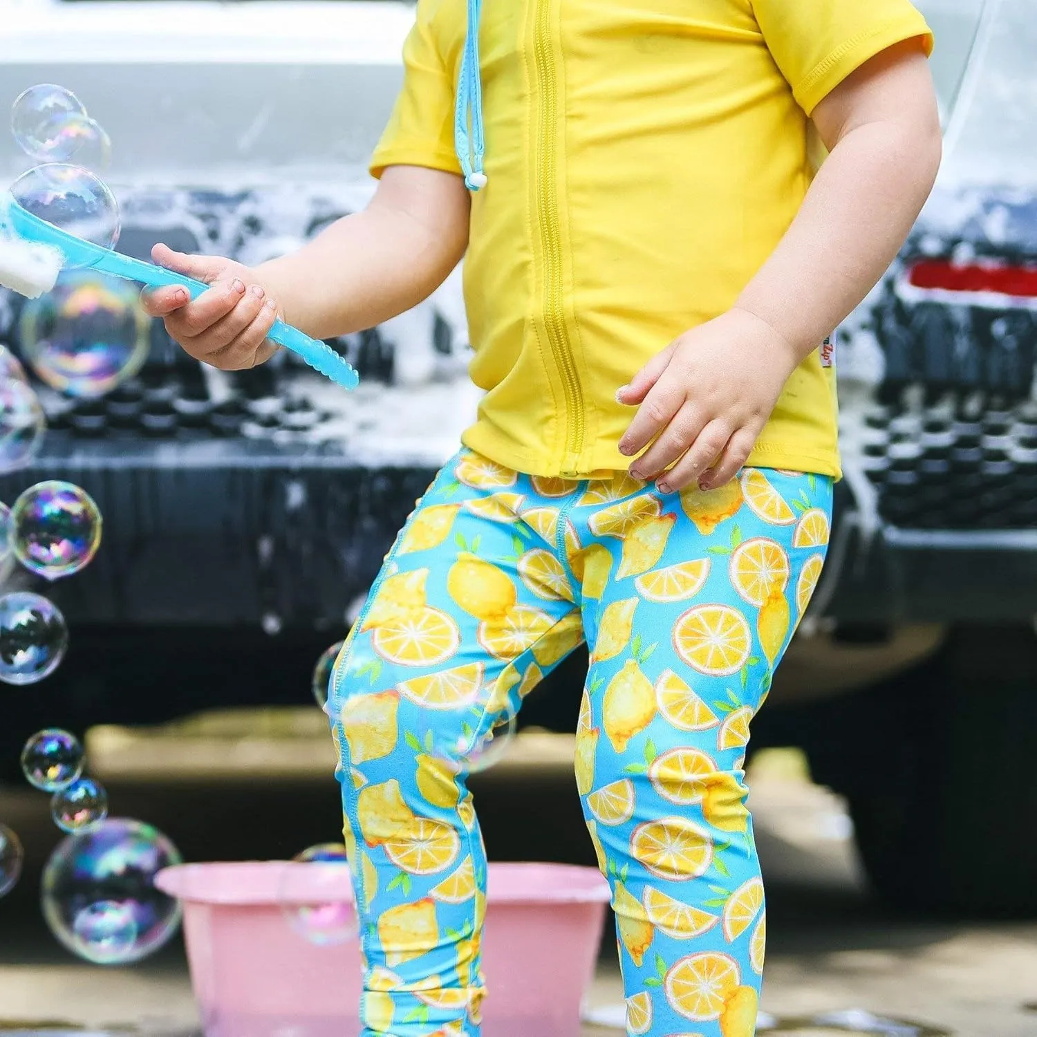 SwimZip Swim Leggings - UPF 50  Swim Pants - Baby, Toddler, Little and Big Kids