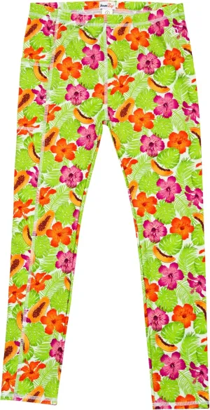 SwimZip Swim Leggings - UPF 50  Swim Pants - Baby, Toddler, Little and Big Kids