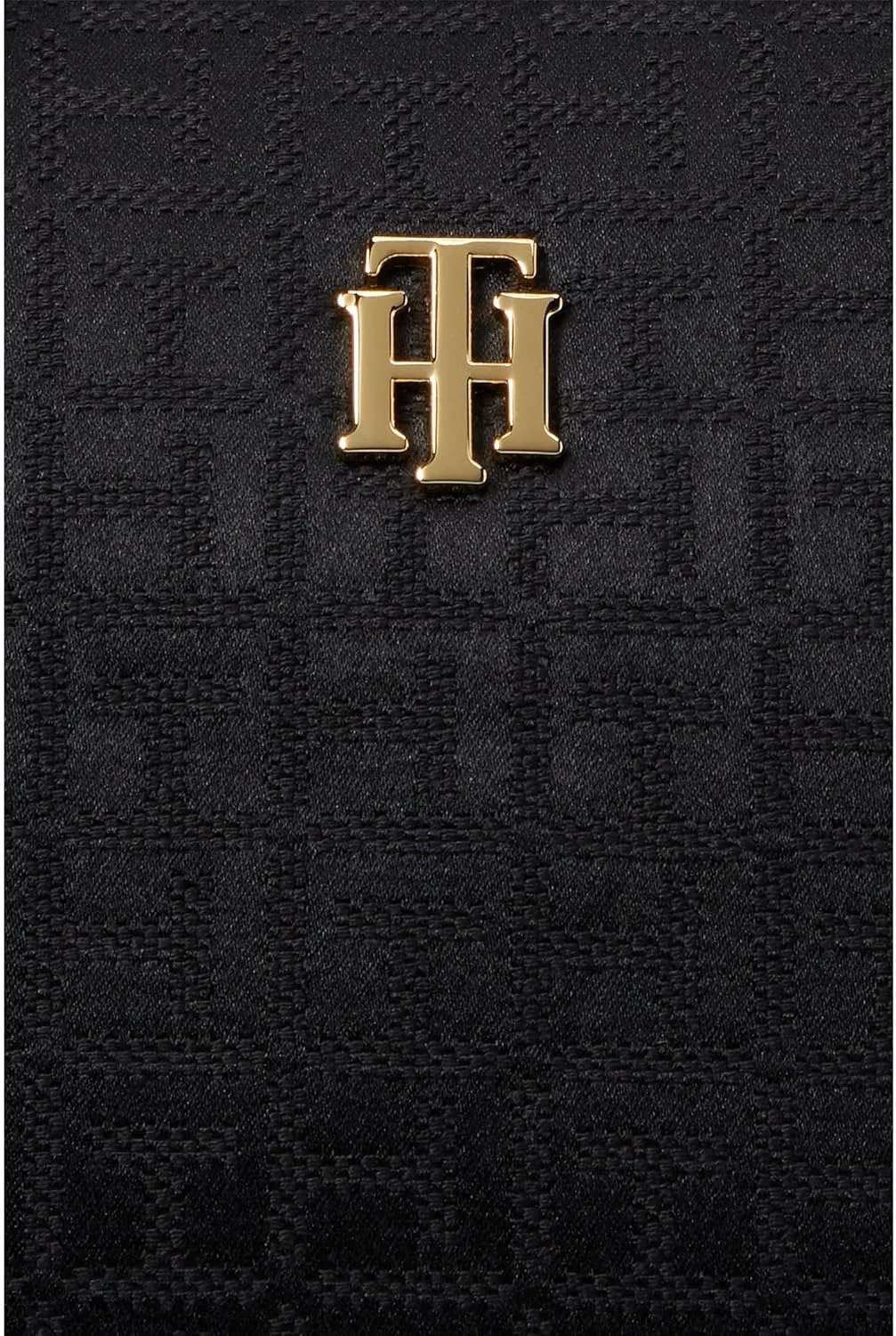 Tommy Hilfiger Evelyn II Tote-Square Monogram Jacquard