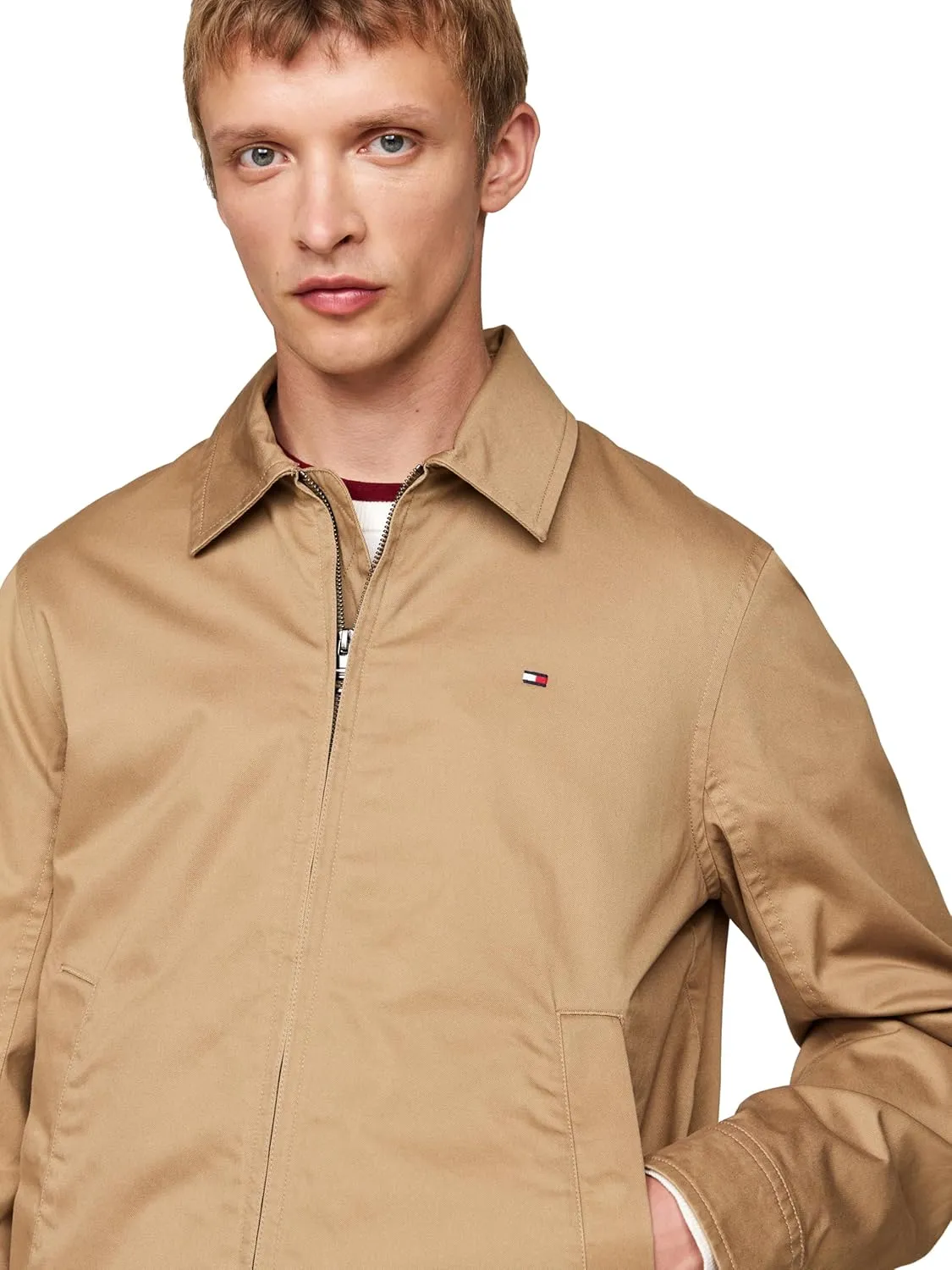 Tommy Hilfiger Men's Lightweight Cotton Ivy Jacket