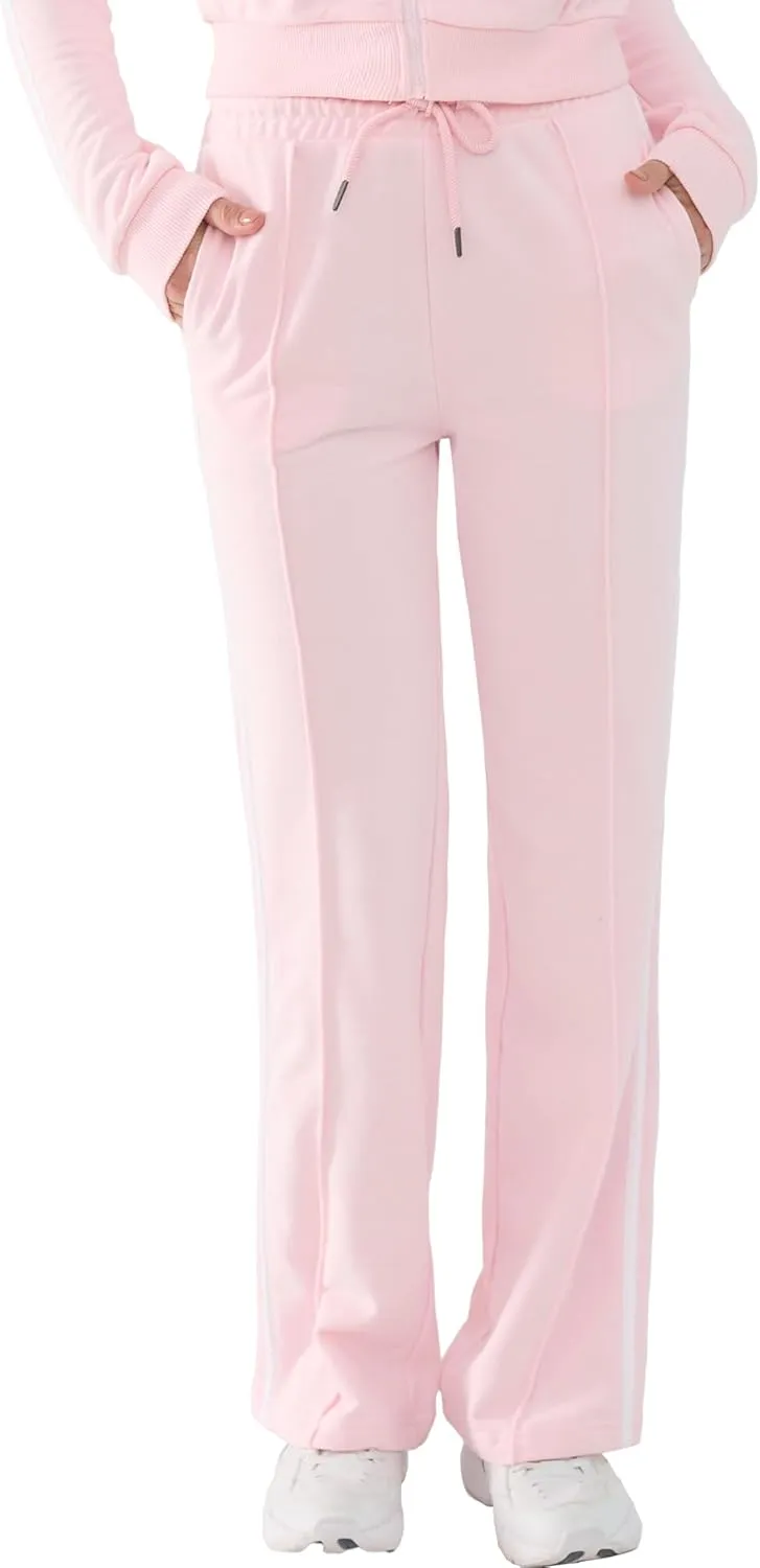 Track Suits for Women Set 2 Piece Spring Lounge Outfits Zip Up Sweatshirt & Sweatpants with Pocket Jogger Sweatsuits