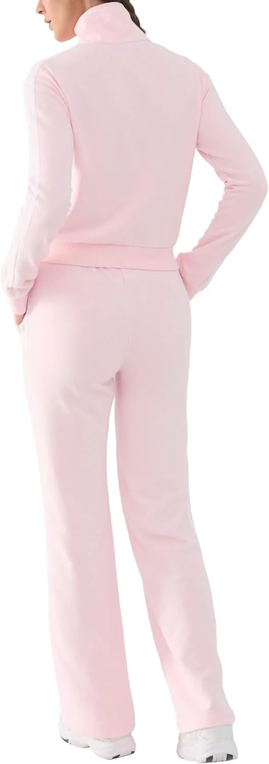 Track Suits for Women Set 2 Piece Spring Lounge Outfits Zip Up Sweatshirt & Sweatpants with Pocket Jogger Sweatsuits