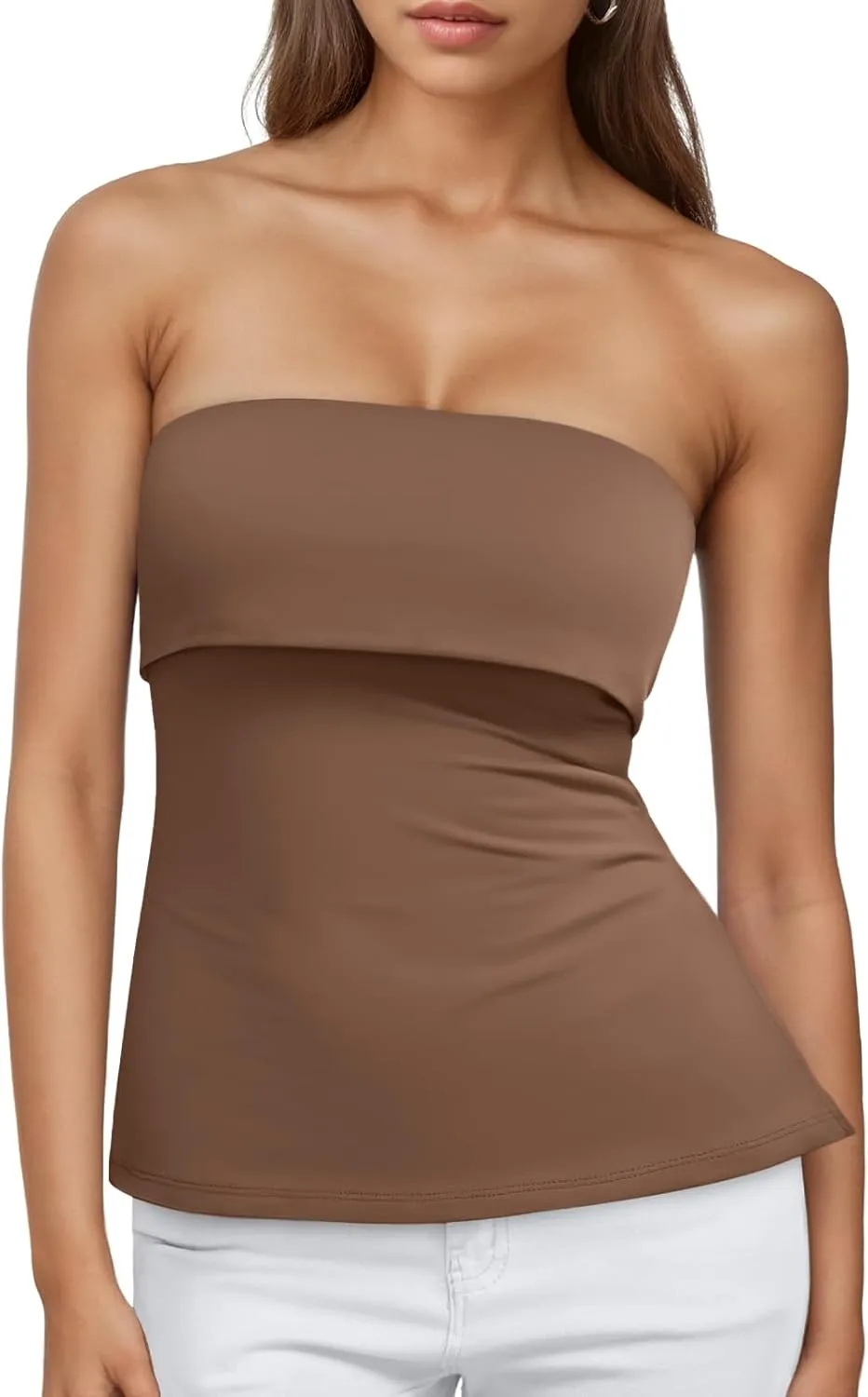 Trendy Queen Going Out Tops for Women Summer Spring Tube Tops Cute Off The Shoulder Backless Corset Teen Girls Y2k Clothes