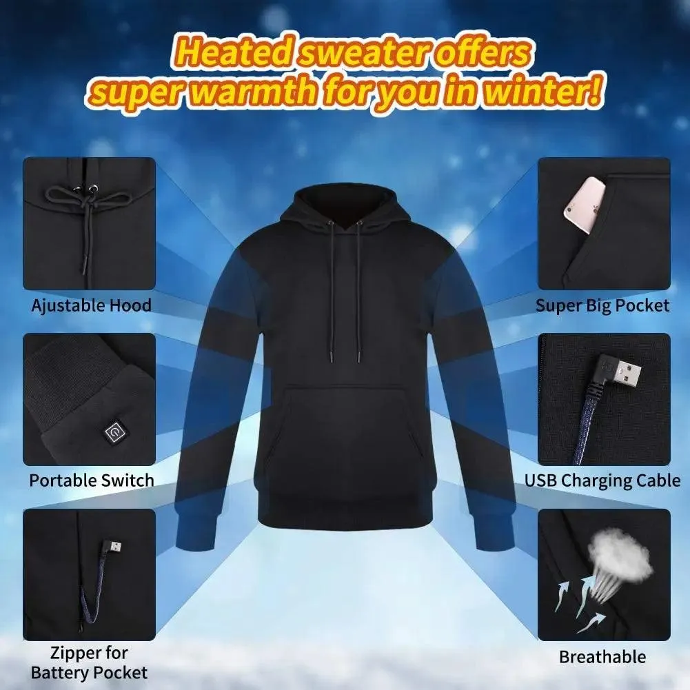 USB Charging Outdoor Electric Heating Winter Warm Sportswear Jacket