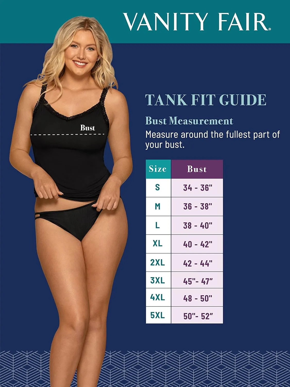 Vanity Fair Women's Camisole Tops, Everyday Layers, Tank Top for Women, Cami for Women
