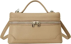 Vintage Box Bag, Retro Women's Handbag, Elegant Crossbody Shoulder Bag with Color Blocking, Perfect for Casual/Office/Travel