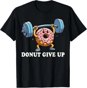 Weightlifting - Funny Fitness Workout Gym Donut Lover T-Shirt