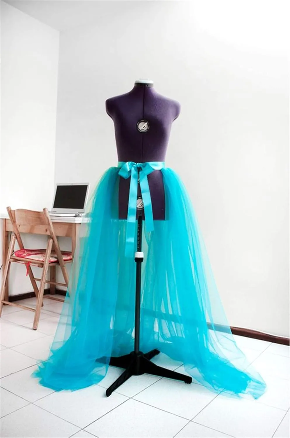 Women Long Tulle Tutu Skirts for Party Wedding Ladies Cocktail Prom Cosplay Bandage Mesh Maxi Sexy Dress