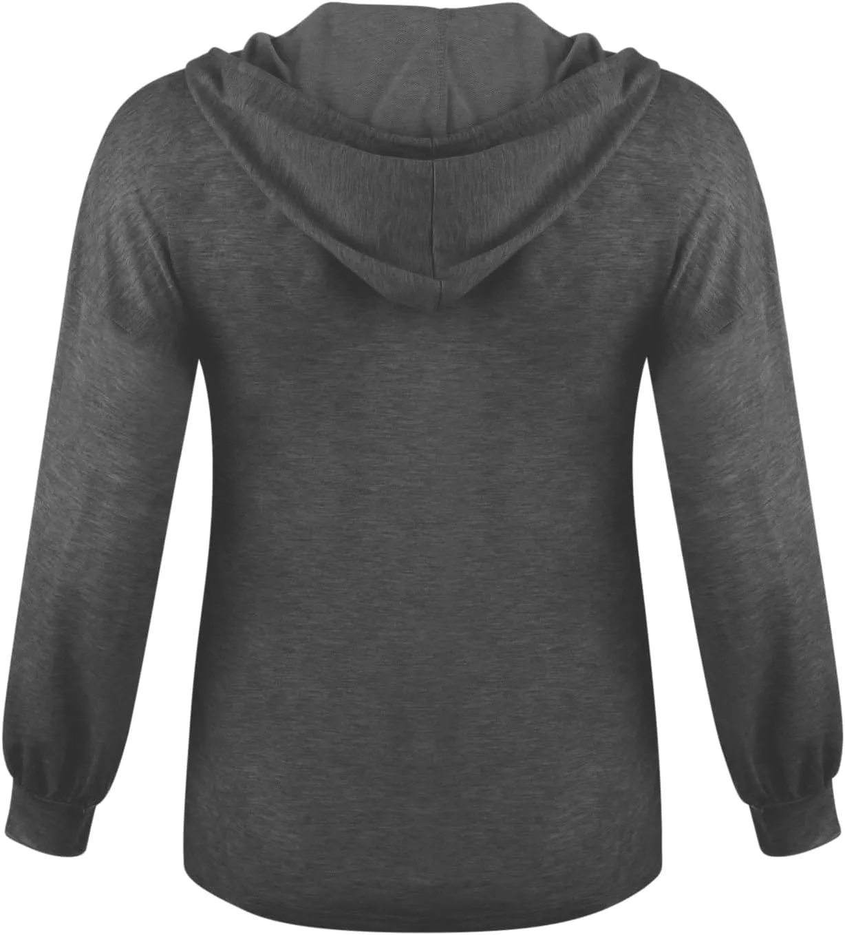 Womens Tops Hoodies Long Sleeve Botton Down Sweatshirt Oversized V Neck Shirts Spring Fall Going Out Workout Outfits