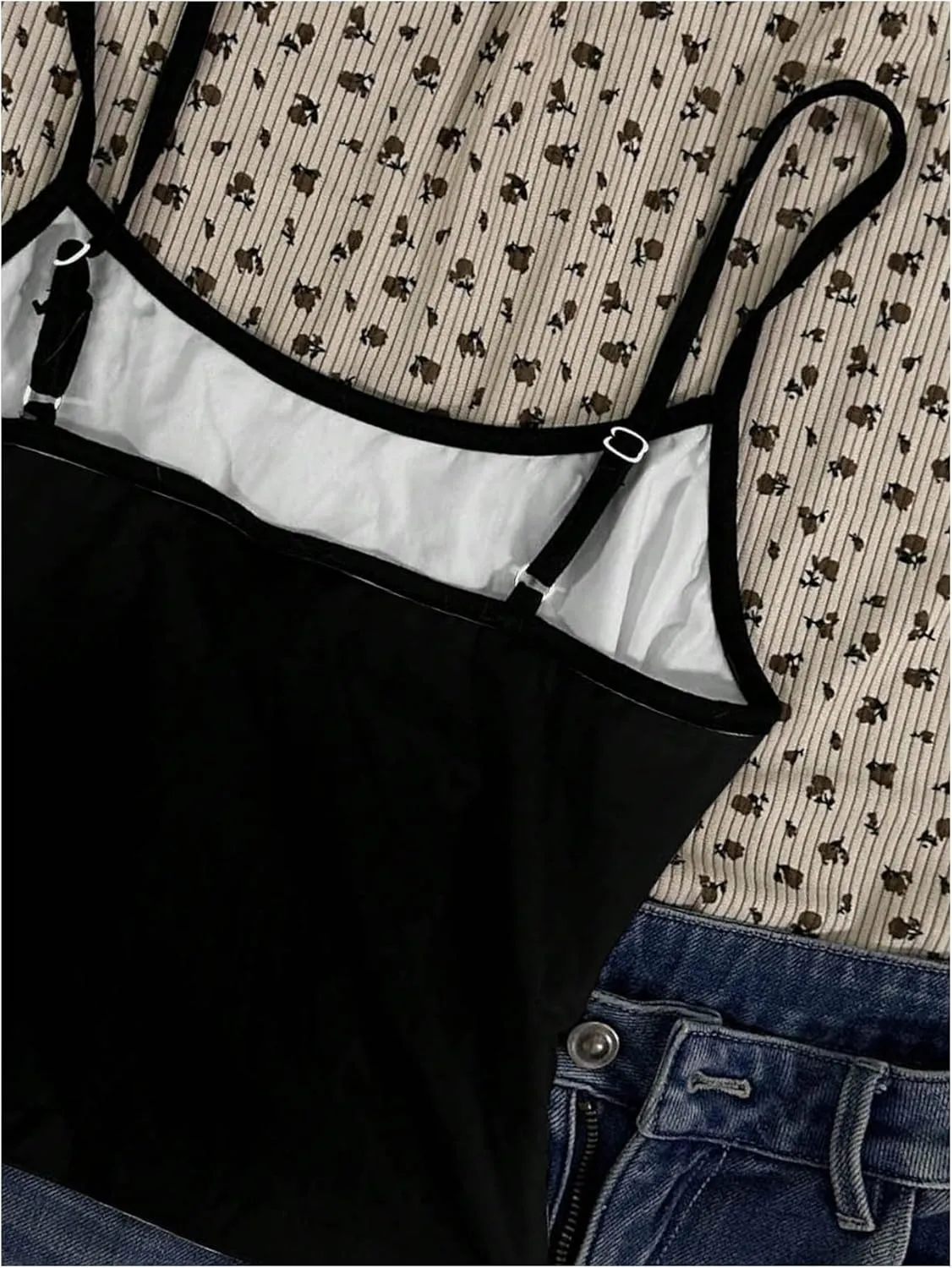 Women's Y2K Leopard Print Slim Fit Camisole Tops Casual Spaghetti Strap Tank Tops