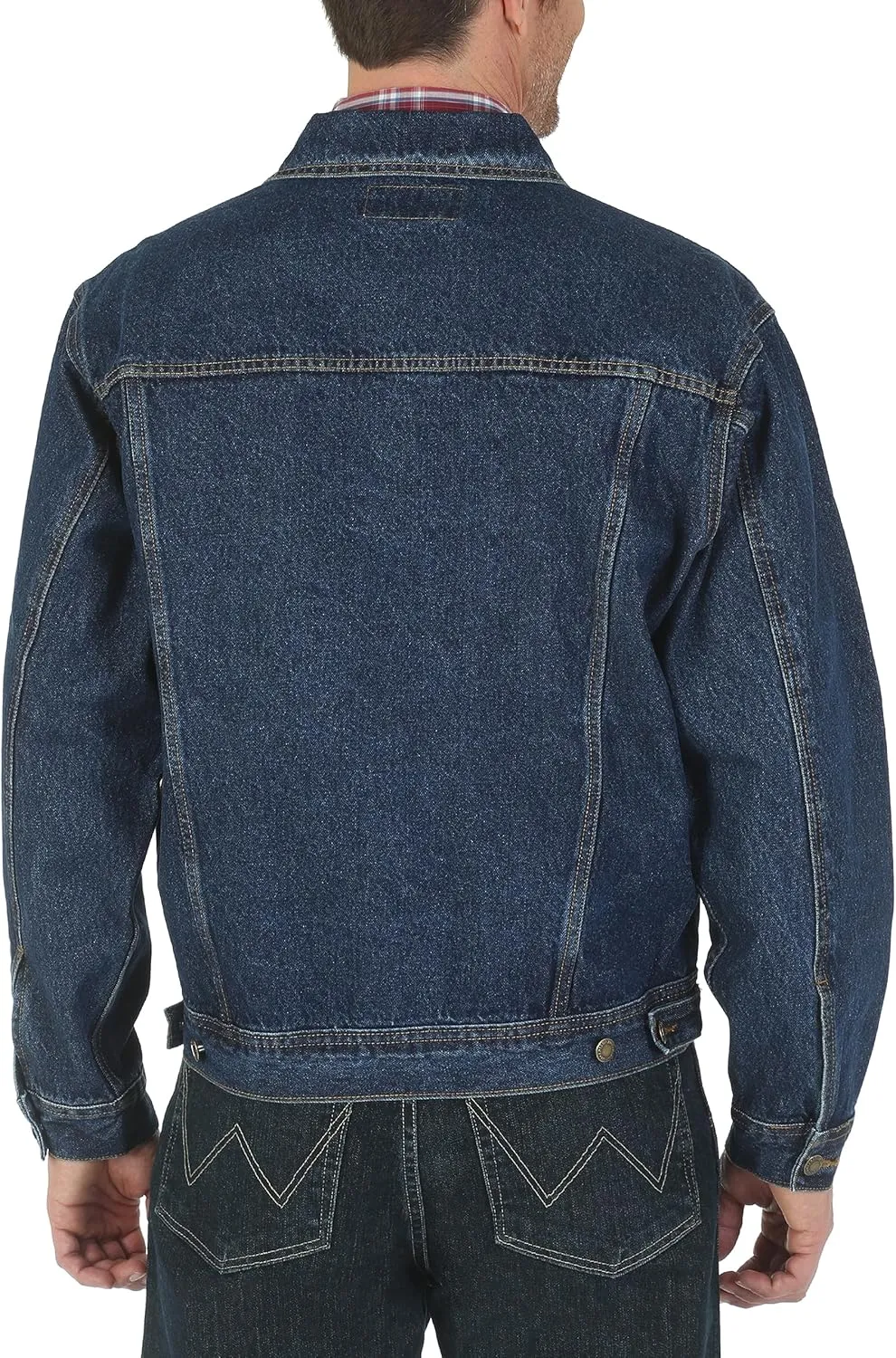 Wrangler Men's Big and Tall Unlined Denim Jacket