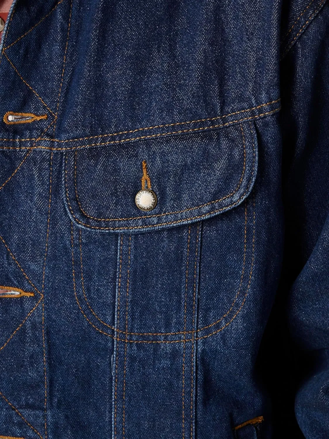 Wrangler Men's Big and Tall Unlined Denim Jacket