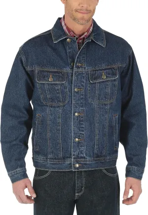 Wrangler Men's Big and Tall Unlined Denim Jacket